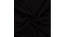 French terry počesaná - black