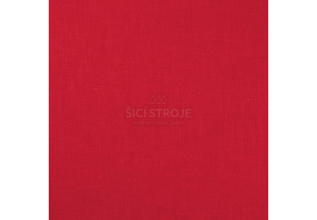 Stonewashed Linnen R - Red