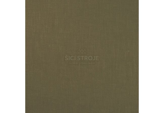 Stonewashed Linnen R - Khaki