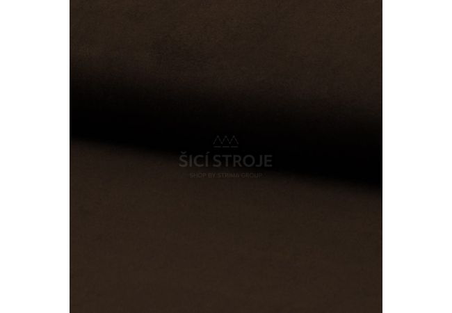 Suede Uni - Dark Brown