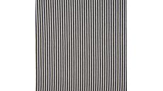 1/1 Rib Stripe - Black/White 3 mm