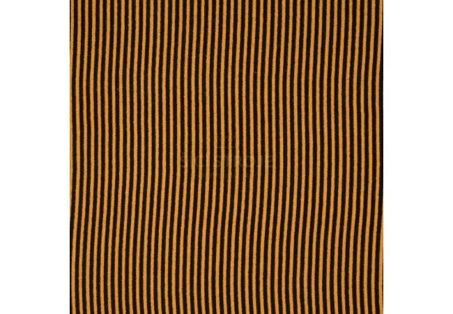 1/1 Rib Stripe - Ochre/Black 3 mm