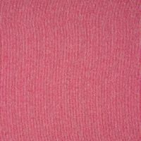 1/1 Rib Stripe - Red/White 2 mm
