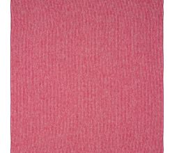 1/1 Rib Stripe - Red/White 2 mm