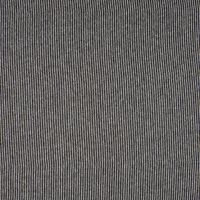 1/1 Rib Stripe - Black/White 2 mm