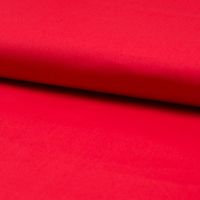 Cotton Poplin Stretch - Red