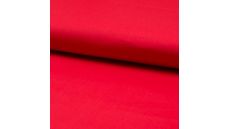 Cotton Poplin Stretch - Red