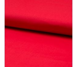 Cotton Poplin Stretch - Red