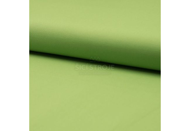 Cotton Poplin Stretch - Kiwi