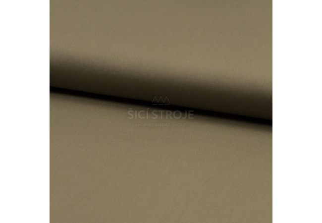 Cotton Poplin Stretch - Khaki