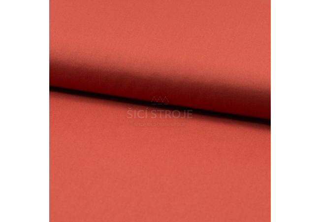 Cotton Poplin Stretch - Terra