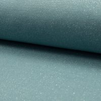 Sparkling Rib Cuff - Dusty Mint Silver