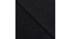 Sparkling Rib Cuff - Black Silver