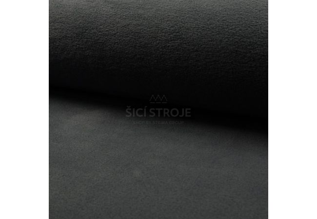 Polar Fleece De Luxe - Dark Grey Melange