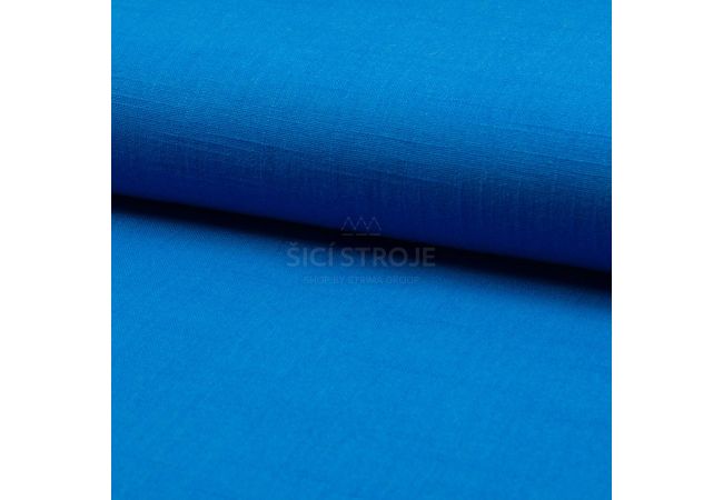 Visc/Linnen Washed - Turquoise