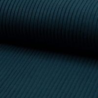 Heavy Rib Cuff - Petrol Melange
