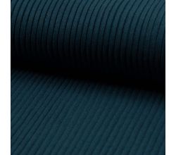 Heavy Rib Cuff - Petrol Melange