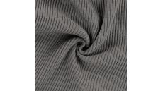 Heavy Rib Cuff - Mid Grey Melange