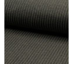 Heavy Rib Cuff - Dark Grey Melange