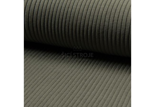 Heavy Rib Cuff - Army Melange