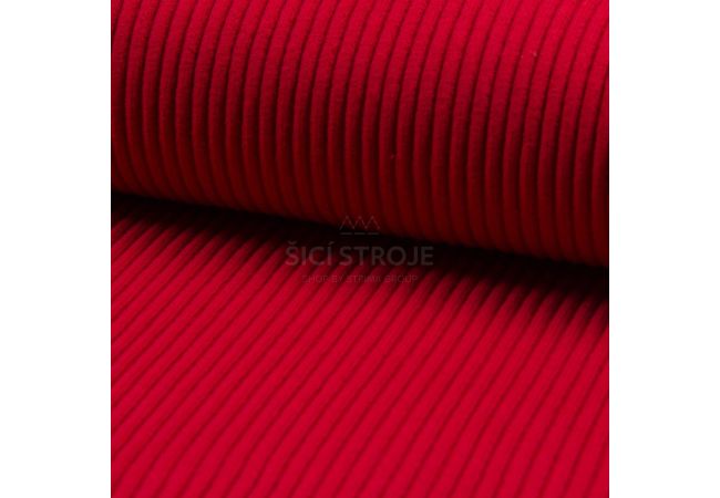 Heavy Rib Cuff - Red Uni