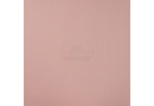 Cotton Poly Denim - Salmon Rose