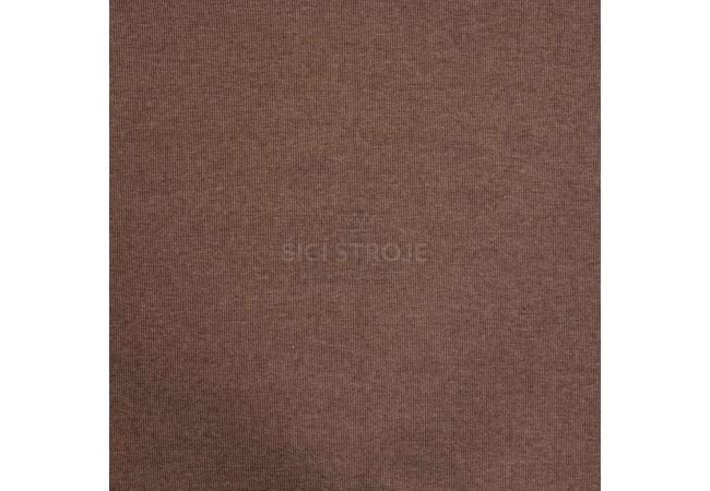 2/1 Rib - Dark Brown Melange