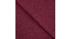 100% Merino Wool Fleece - Bordeaux Melange