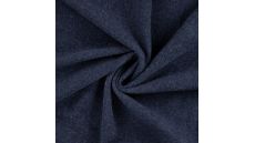 100% Merino Wool Fleece - Navy Melange
