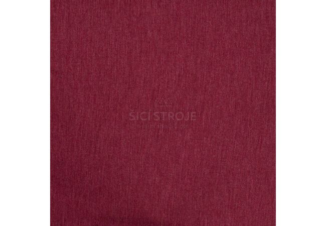 100% Merino Wool Jersey - Bordeaux Melange