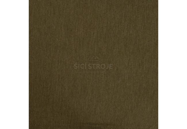100% Merino Wool Jersey - Khaki Melange