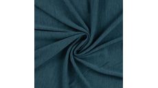 100% Merino Wool Jersey - Petrol Melange