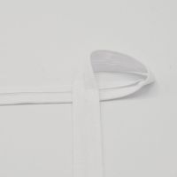 Bias Tape Jersey, 20 mm - biela