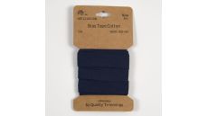 Bavlnený šikmý prúžok, 20 mm, 3 m - námorná