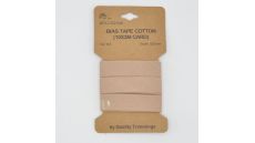 Bavlnený šikmý prúžok, 20 mm, 3 m - skalná