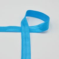 Lemovací elastický prúžok, 20 mm - tyrkysová