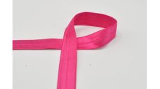 Lemovací elastický prúžok, 20 mm - fuchsiová