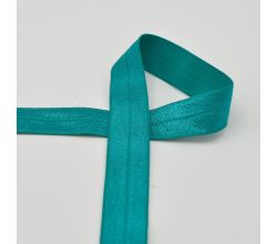 Lemovací elastický prúžok, 20 mm - smaragdová
