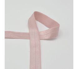 Lemovací elastický prúžok, 20 mm - púdrová
