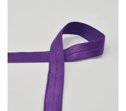 Lemovací elastický prúžok, 20 mm - fialová