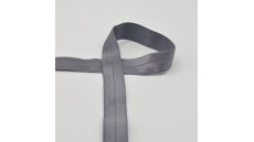 Lemovací elastický prúžok, 20 mm - šedá