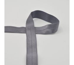 Lemovací elastický prúžok, 20 mm - šedá