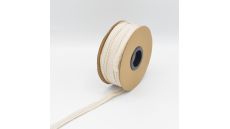 Pruženka lemovacia ozdobná, 20 mm - krémová