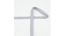 Pruženka lemovacia ozdobná, 20 mm - svetlo šedá