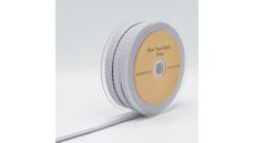 Pruženka lemovacia ozdobná, 20 mm - svetlo šedá