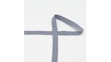 Pruženka lemovacia ozdobná, 20 mm - šedá