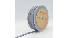 Pruženka lemovacia ozdobná, 20 mm - šedá