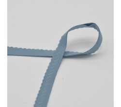 Pruženka lemovacia ozdobná, 20 mm - denim