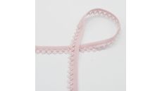 Pruženka čipková, 13 mm - púdrová