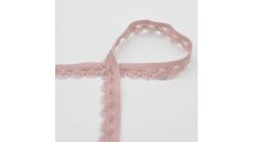 Pruženka čipková, 20 mm - telová